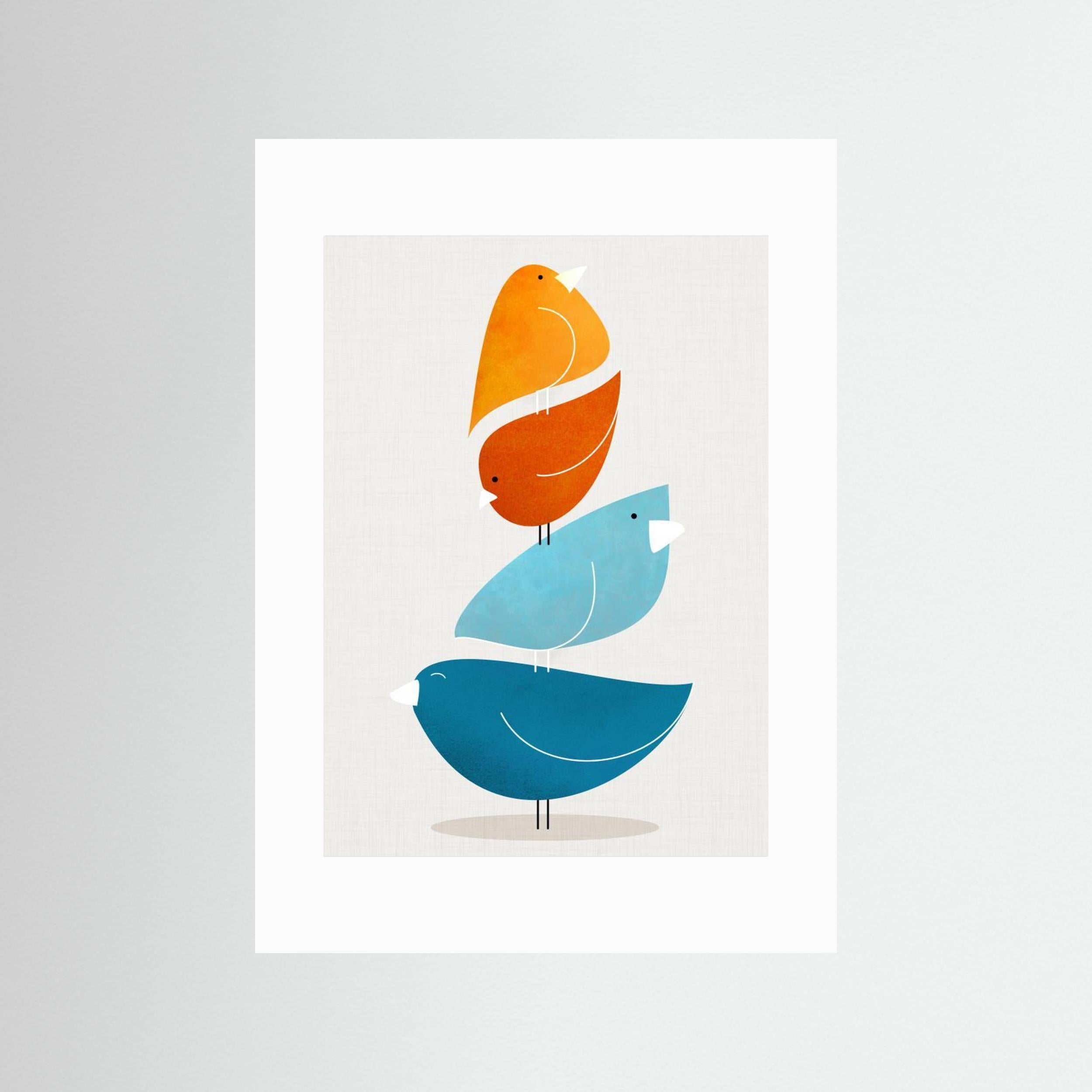 Bird Stack #2 by Kristian Gallagher